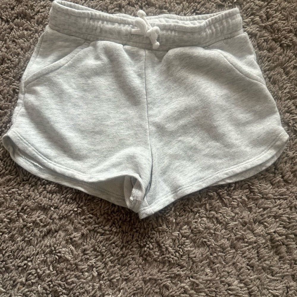 Gray Casual Shorts